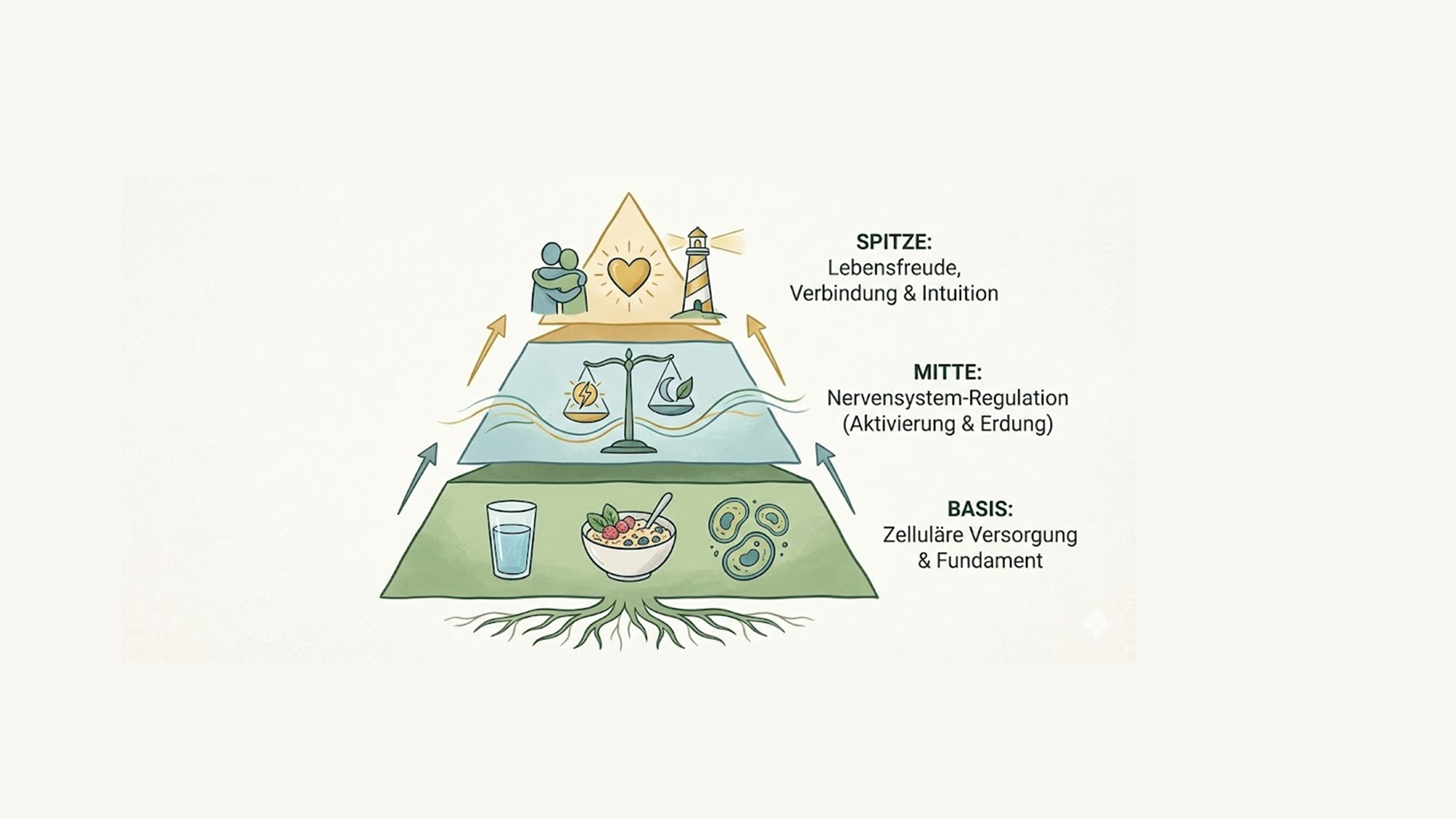 Die Pyramide der Balance